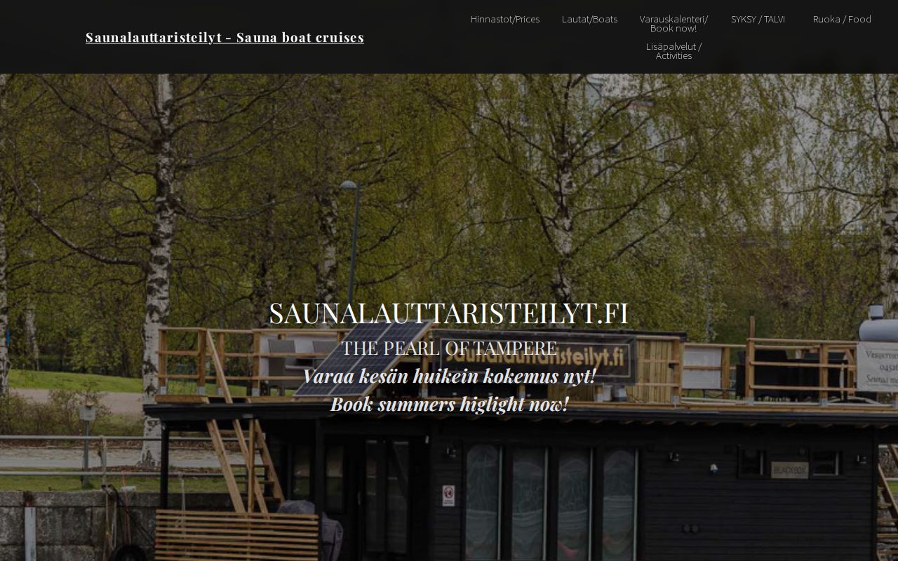 Sauna Boat Cruise